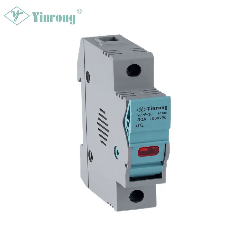 1000VDC 10×38mm Dhuwur PV Fuse Holder