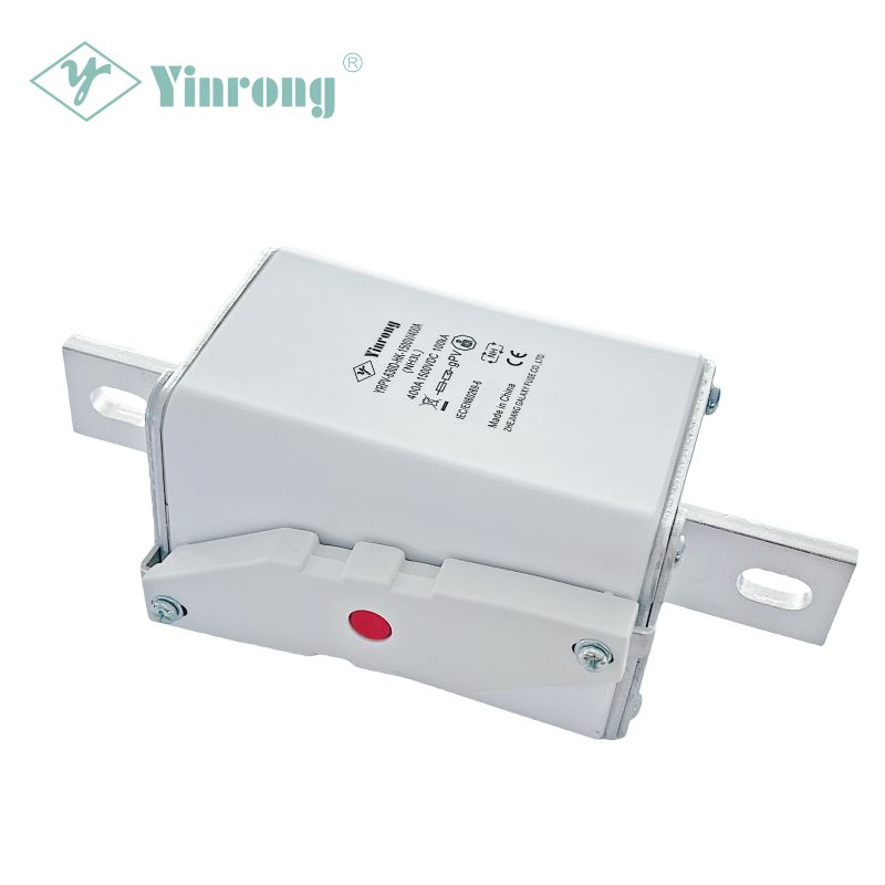 1500VDC 630A 3L Bolt jinis Solar PV Fuse Link