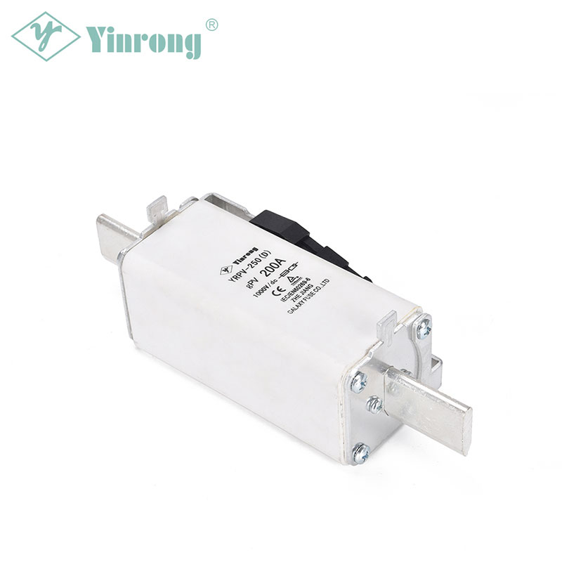 Napa 1000VDC 250A NH1XL Solar PV Fuse Link Penting kanggo Perlindhungan Tenaga Surya Modern